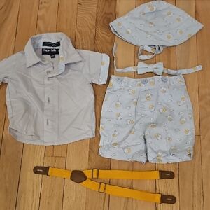 Easter outfit! Little chicks outfit by Happy Fellas, size 6-9 months